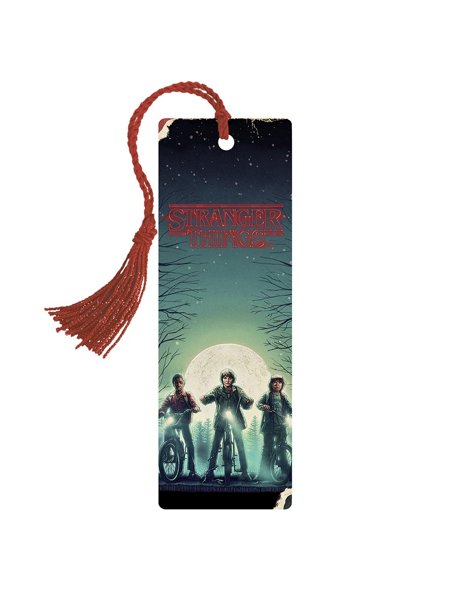 Stranger Things Worlds Turned Upside Down Bookmark