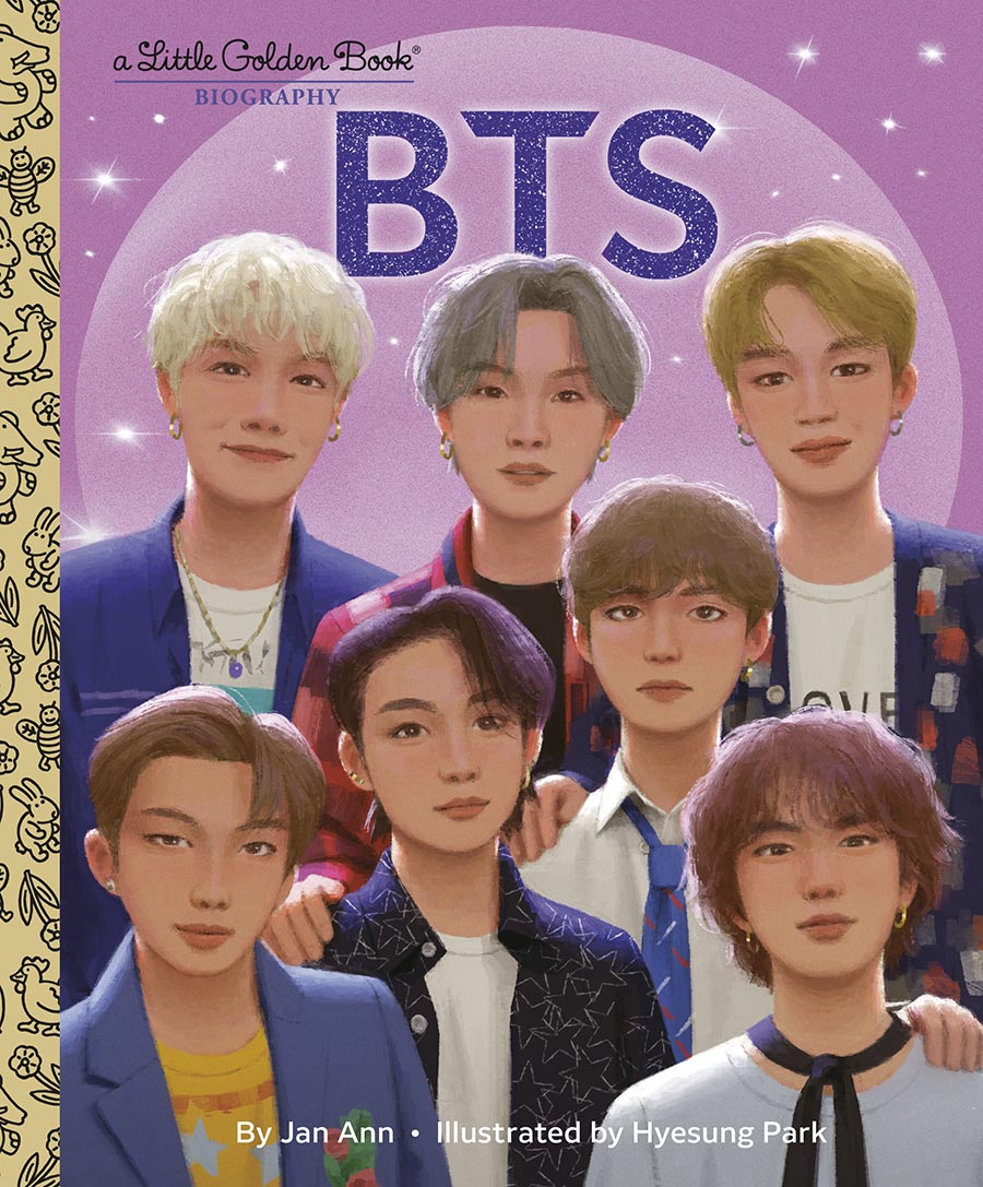 BTS A Little Golden Book Biography HC