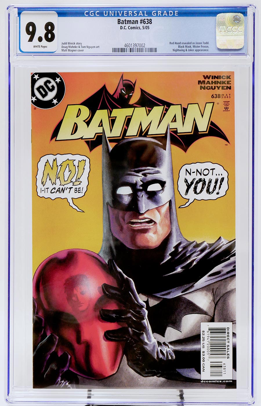 Batman #638 Cover E 1st Ptg Regular Cover CGC 9.8