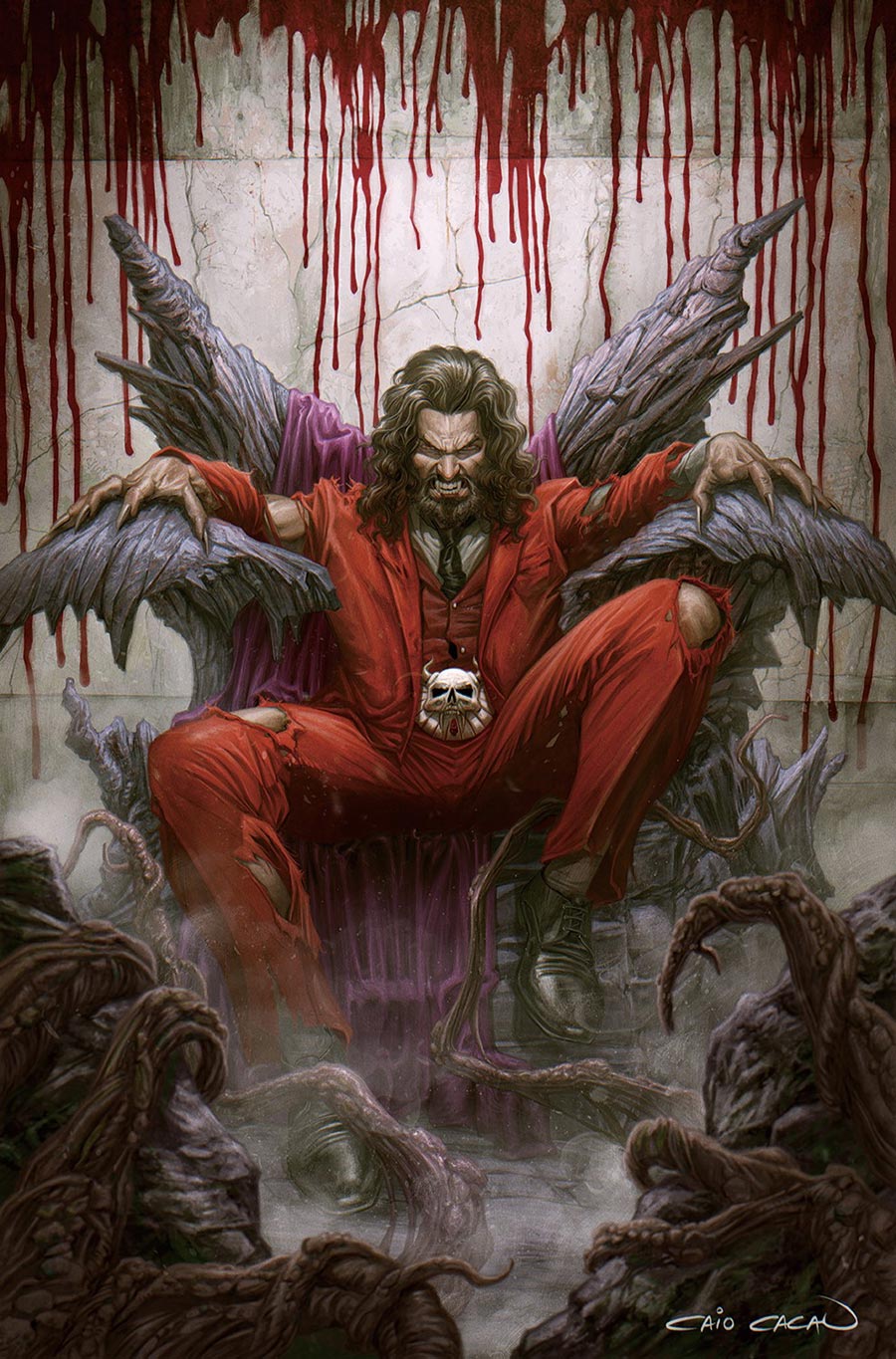 King Dracula #1 Cover A Regular Caio Cacau Cover