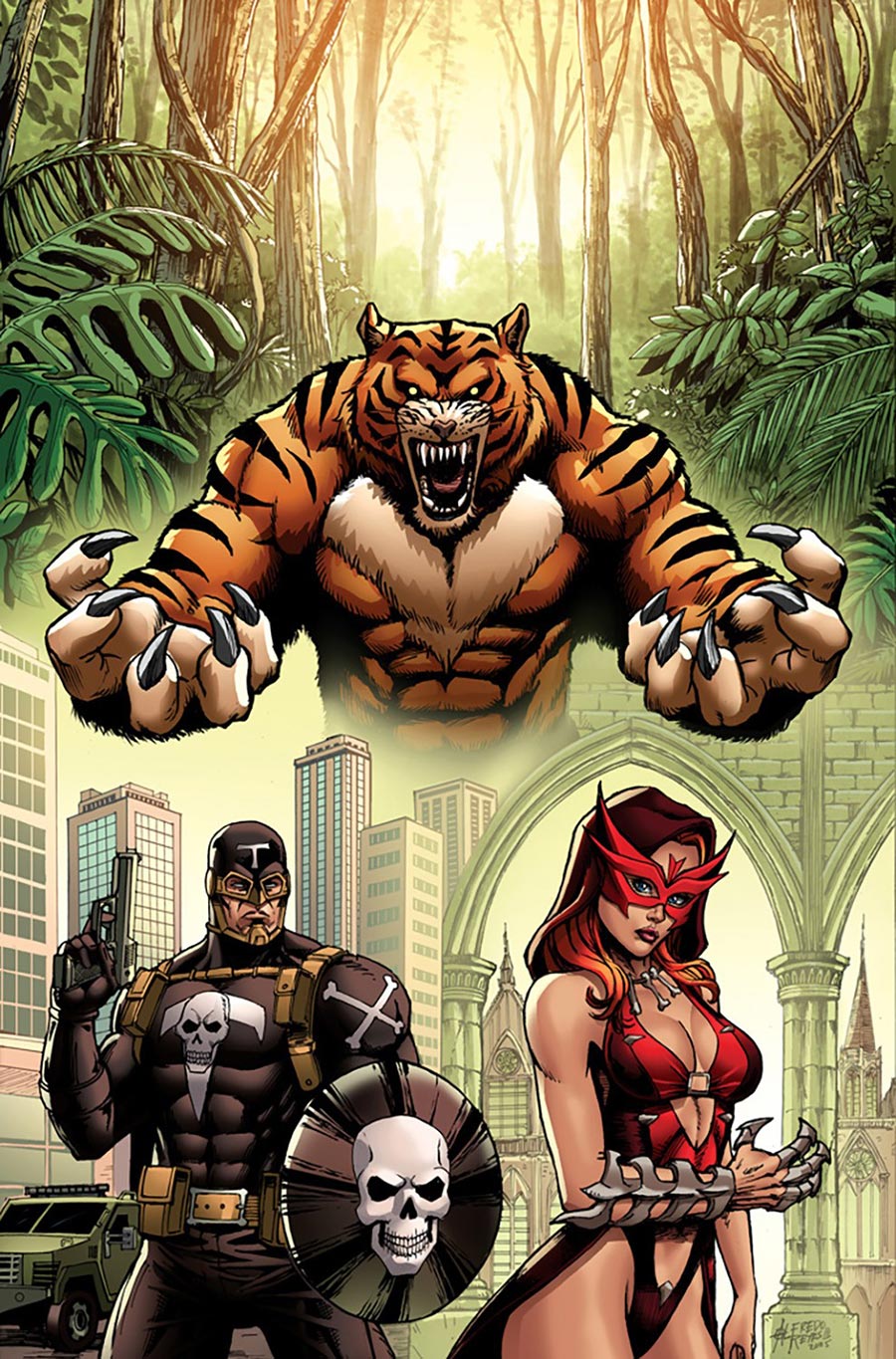 Myths & Monsters Fall 2025 Edition #1 (One Shot) Cover A Regular Alfredo Reyes Cover
