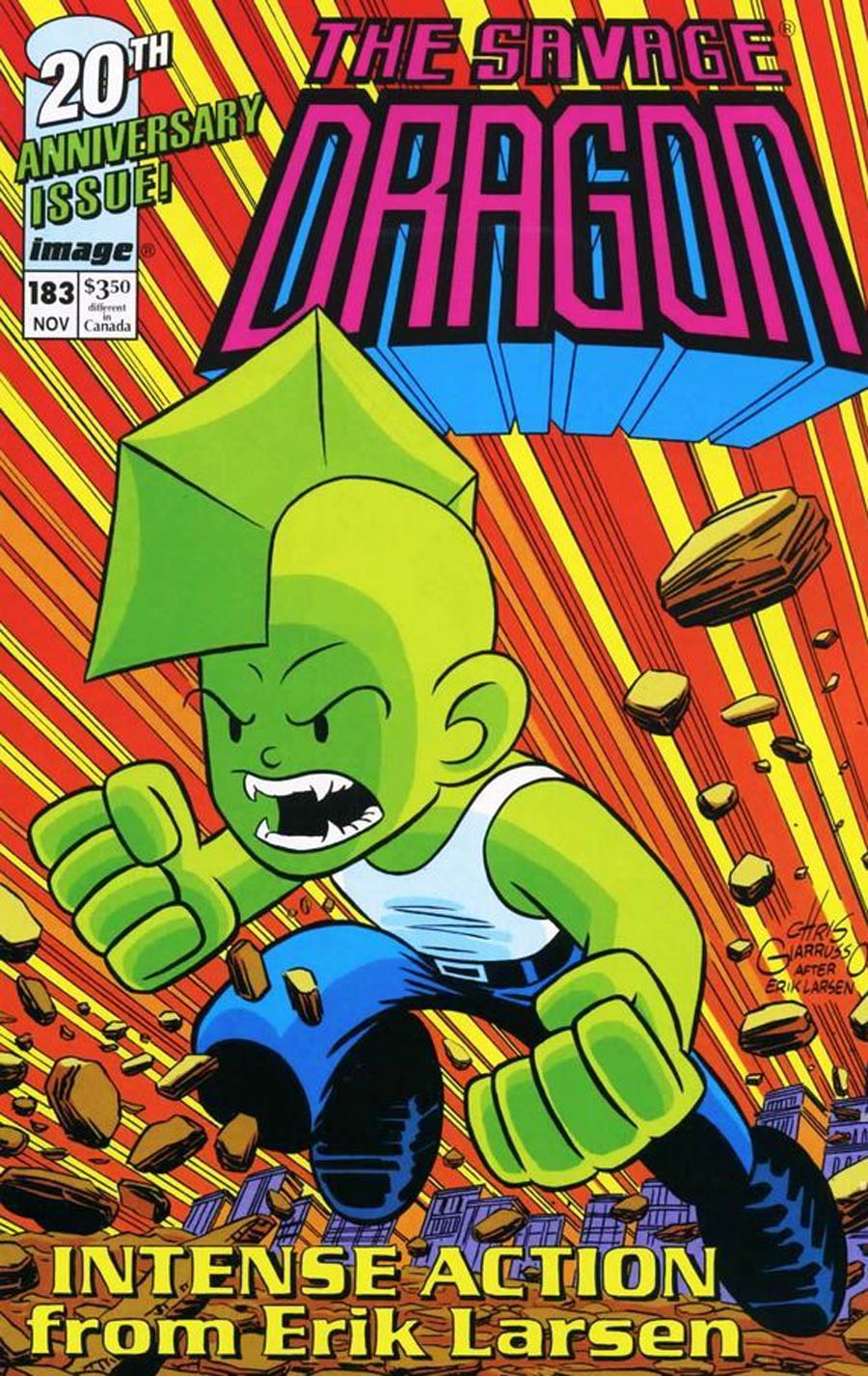Savage Dragon Vol 2 #183 Cover B Chris Giarusso