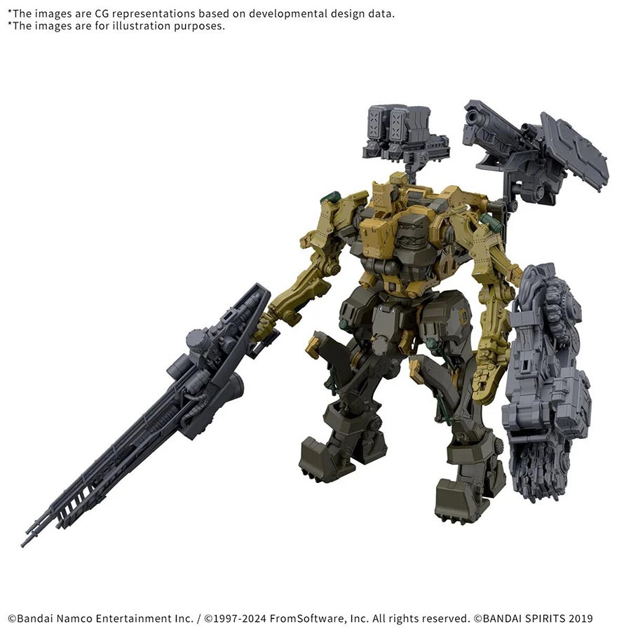 30 Minutes Missions Armored Core VI Fires Of Rubicon Kit #05 RaD CC-3000 Wrecker Milk Tooth / Honest Brute