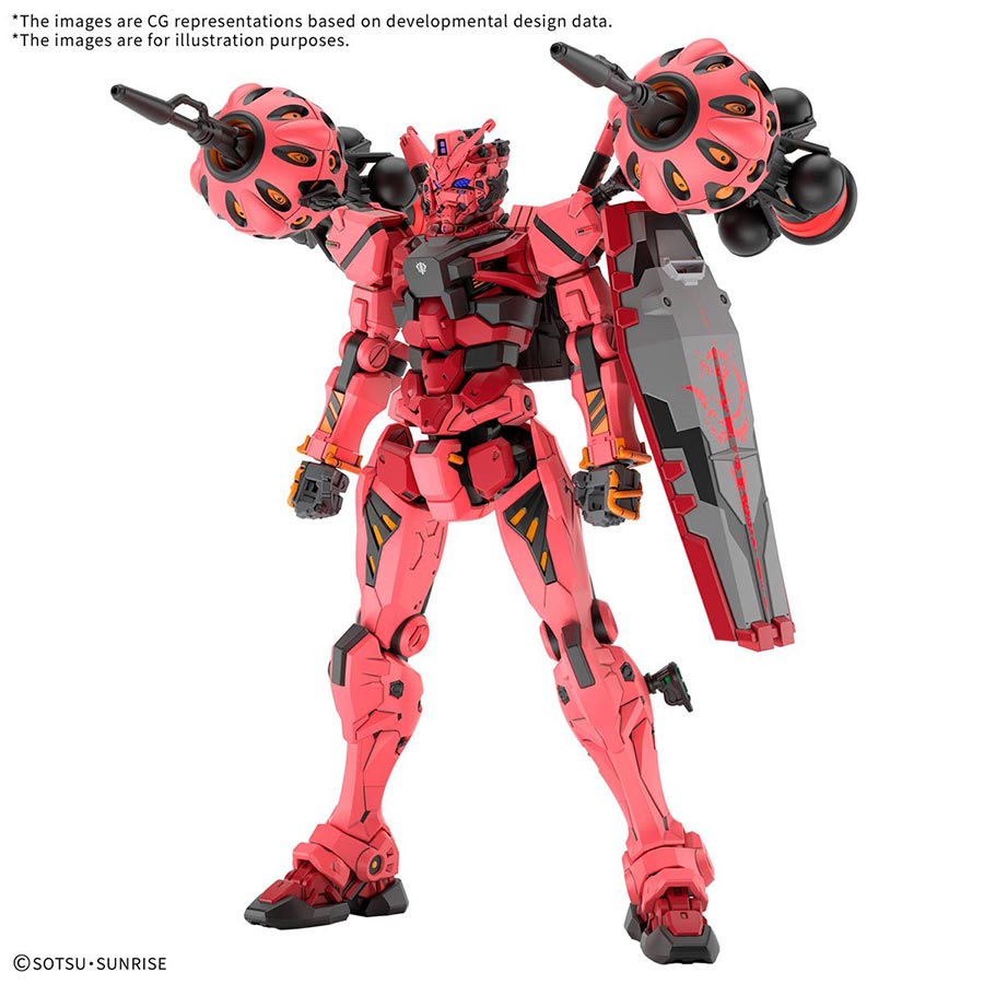 Gundam GquuuuuuX High Grade 1/144 Kit #4 Red Gundam