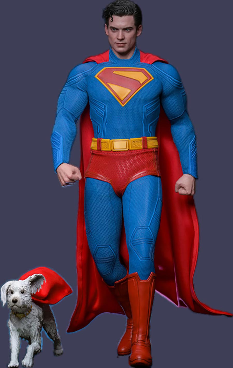 DC Superman (2025 Movie) Superman & Krypto Sixth Scale Figure