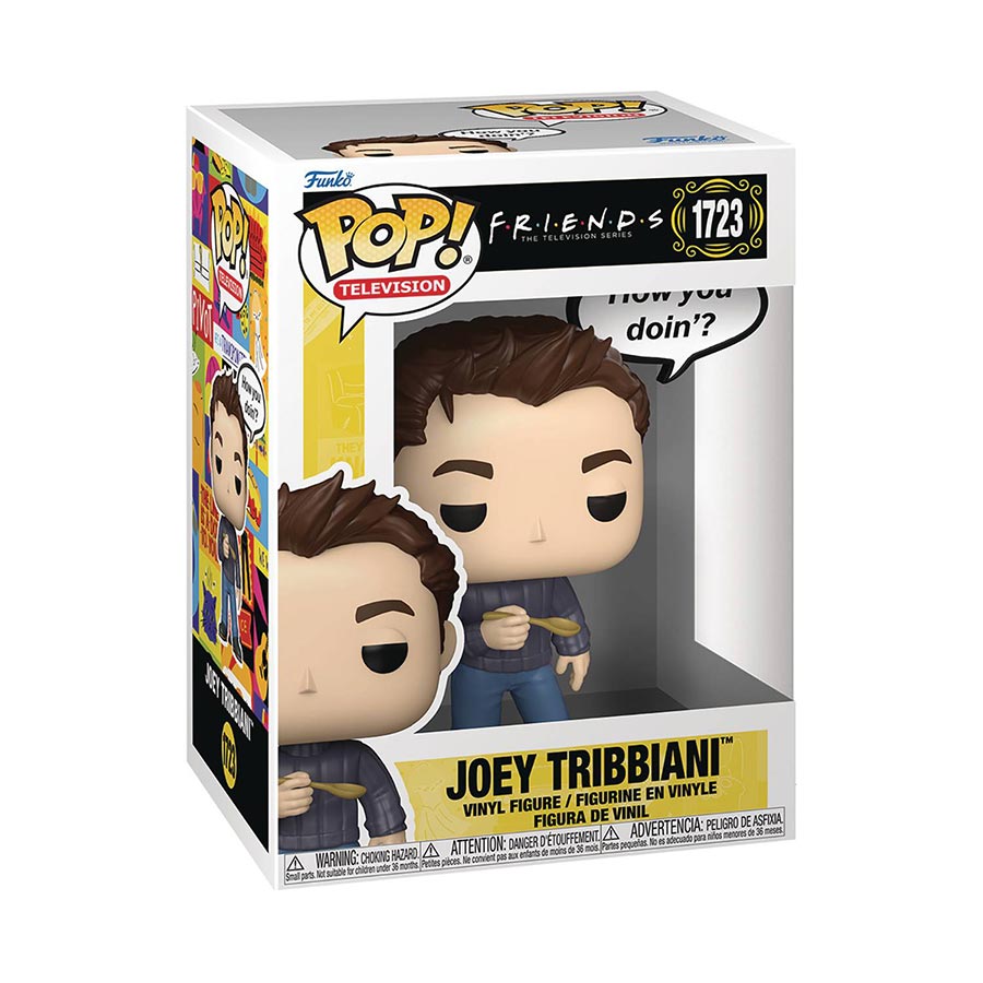 POP Sayings Friends Joey Tribbiani How You Doin Vinyl Figure