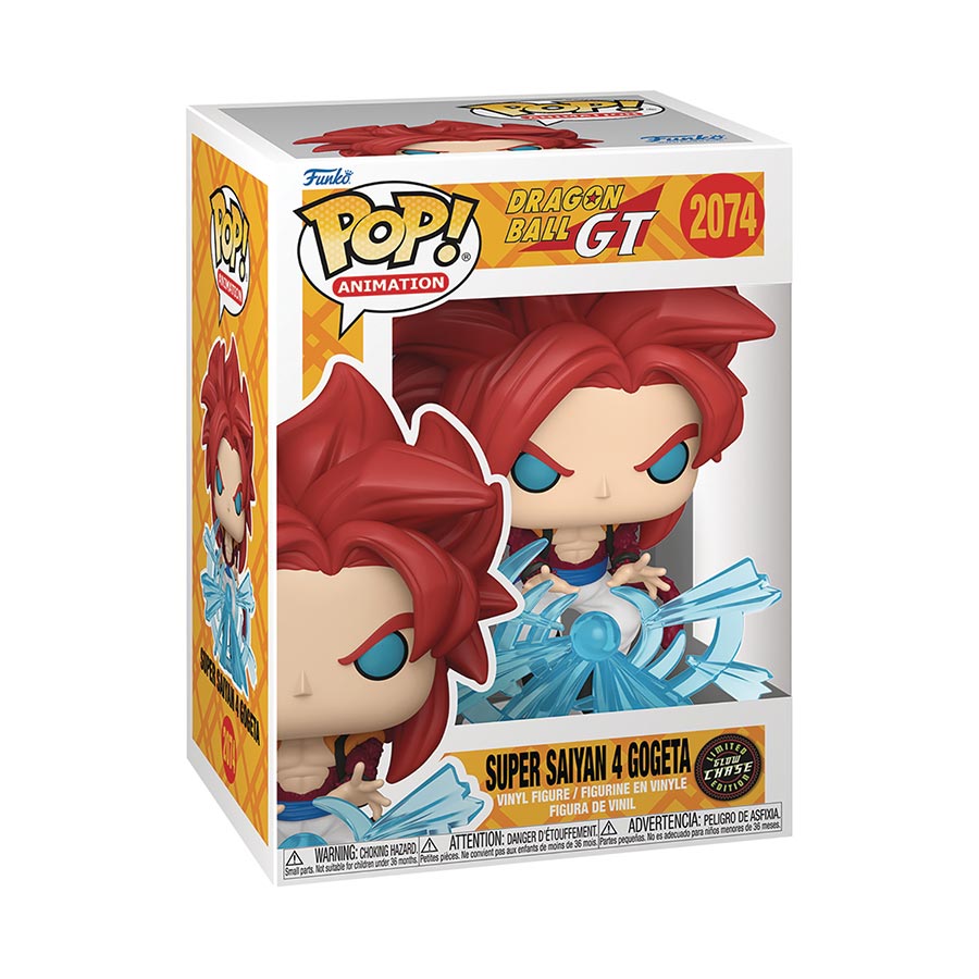 POP Animation Dragon Ball GT Super Saiyan 4 Gogeta Chase Vinyl Figure