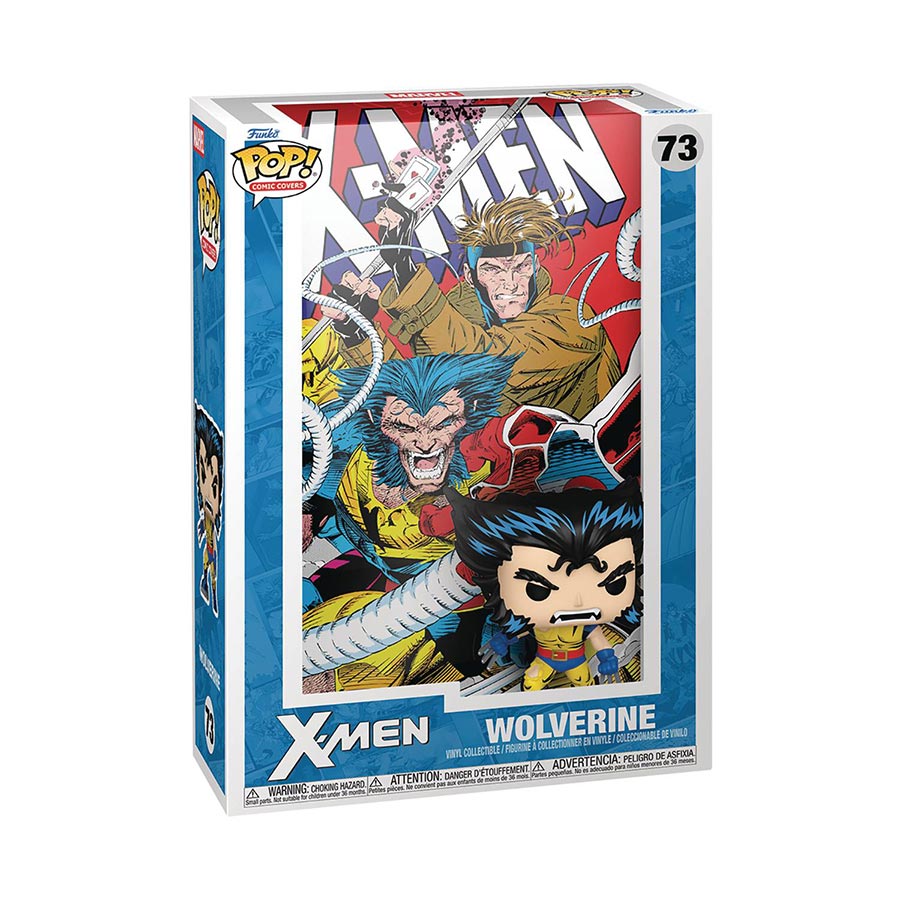 POP Comic Cover Marvel X-Men #4 Wolverine Vinyl Bobble Head