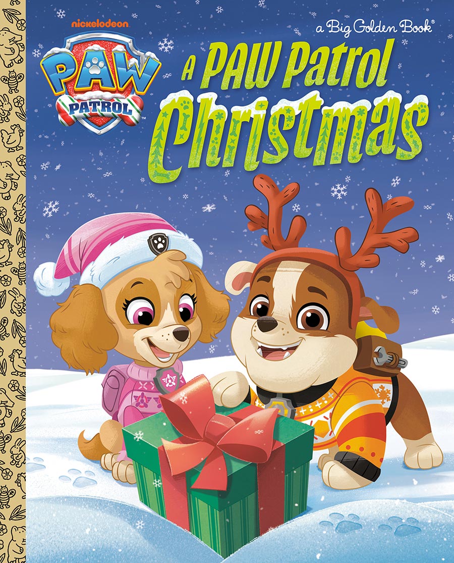 A Paw Patrol Christmas Big Golden Book HC