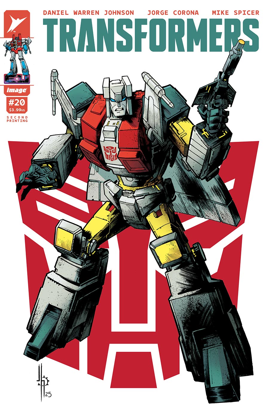 Transformers Vol 5 #20 Cover G 2nd Ptg B Jason Howard Autobot Variant Cover