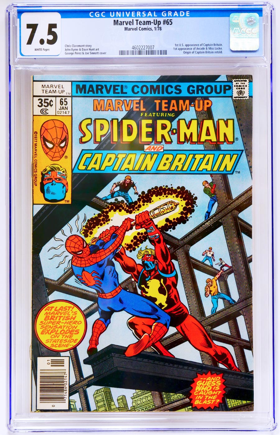 Marvel Team-Up #65 Cover B CGC 7.5