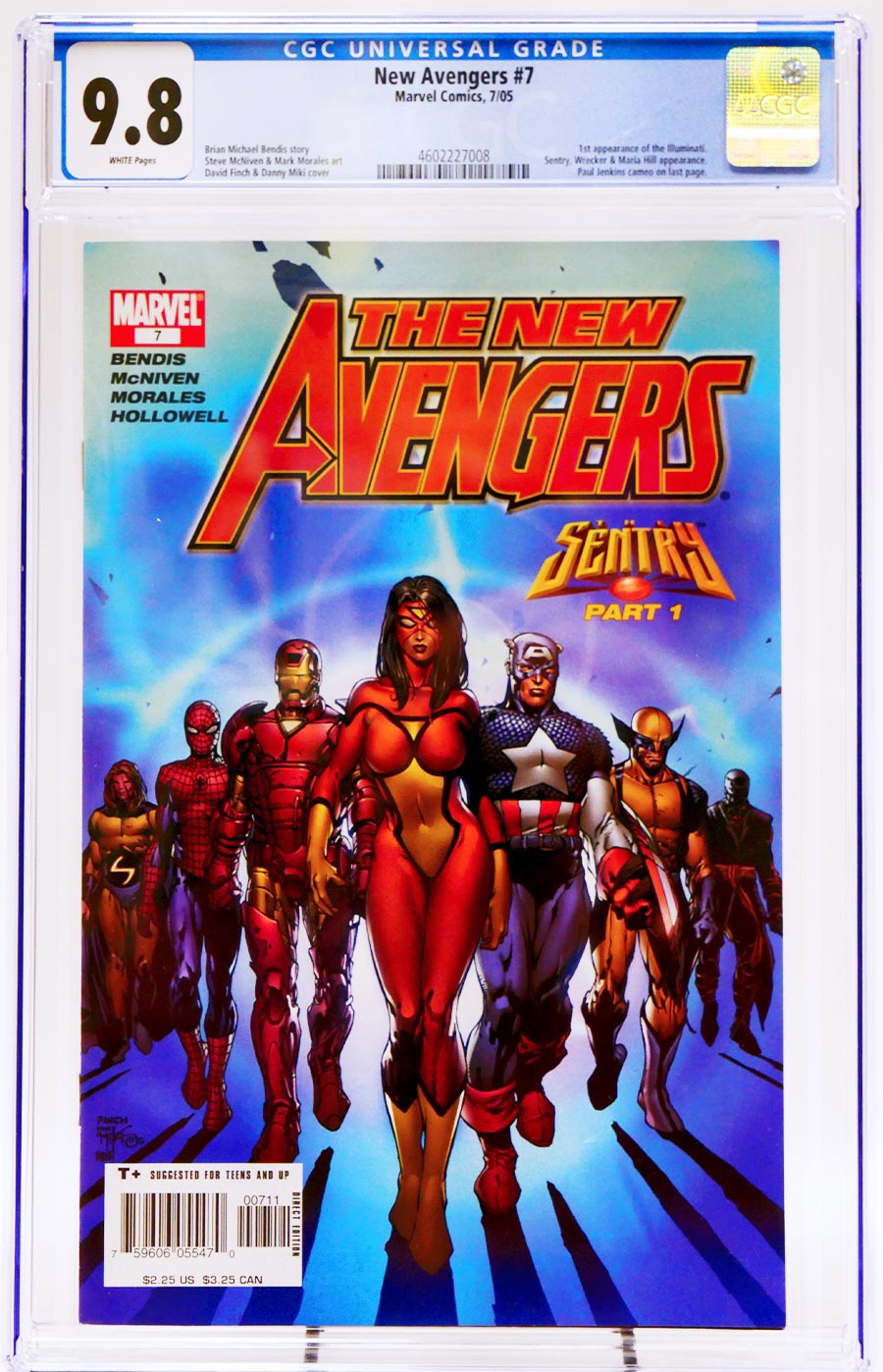 New Avengers #7 Cover E CGC 9.8