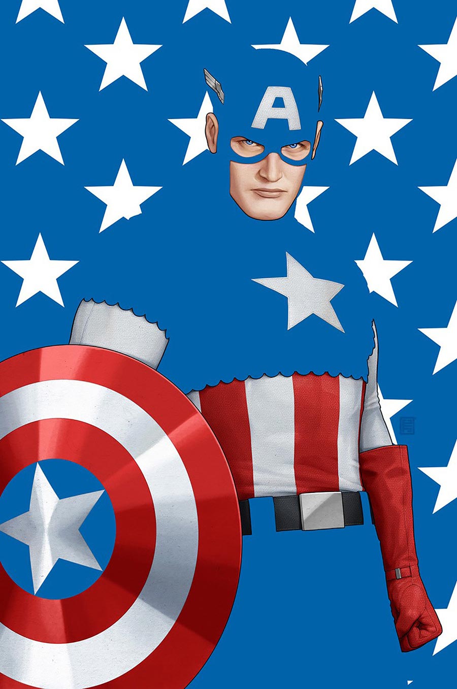 Captain America Vol 11 #2 Cover J 2nd Ptg Incentive John Tyler Christopher Virgin Variant Cover