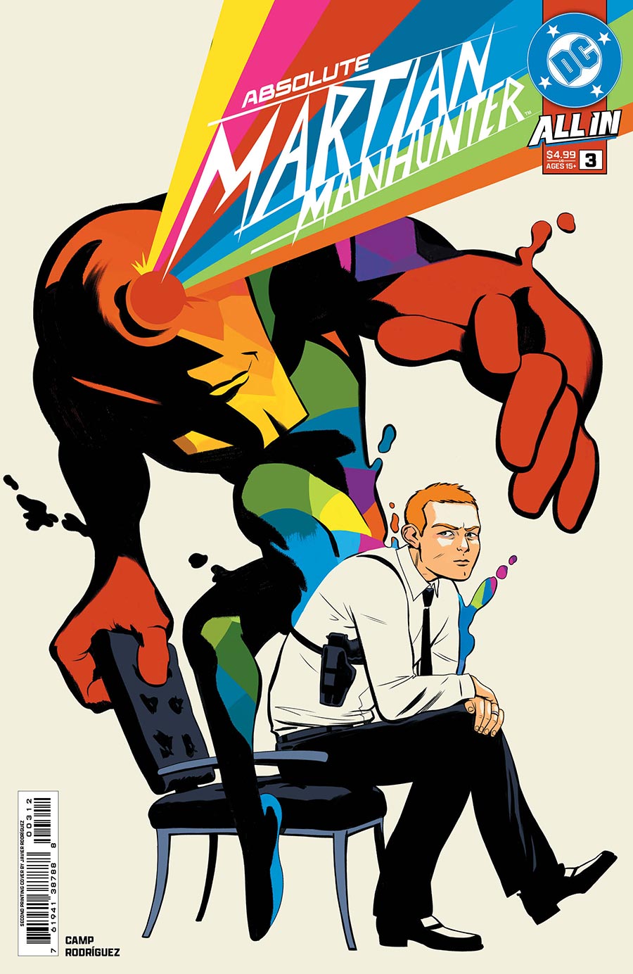 Absolute Martian Manhunter #3 Cover F 2nd Ptg Javier Rodriguez Variant Cover (DC All In)