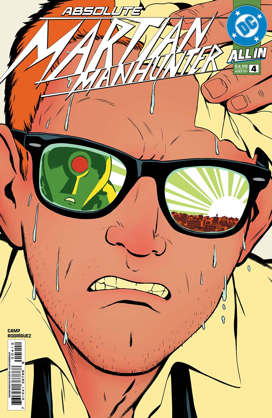Absolute Martian Manhunter #4 Cover F 2nd Ptg Javier Rodriguez Variant Cover (DC All In)