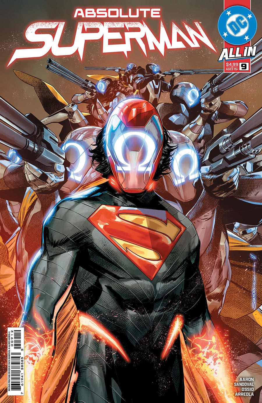 Absolute Superman #9 Cover F 2nd Ptg Rafa Sandoval Variant Cover (DC All In)