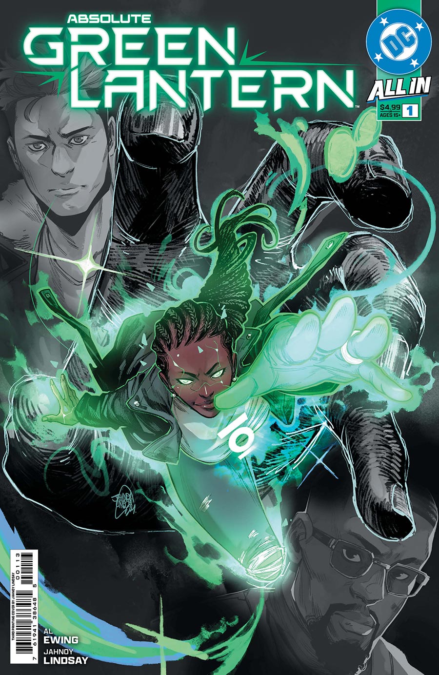 Absolute Green Lantern #1 Cover O 3rd Ptg Jahnoy Lindsay Variant Cover (DC All In)