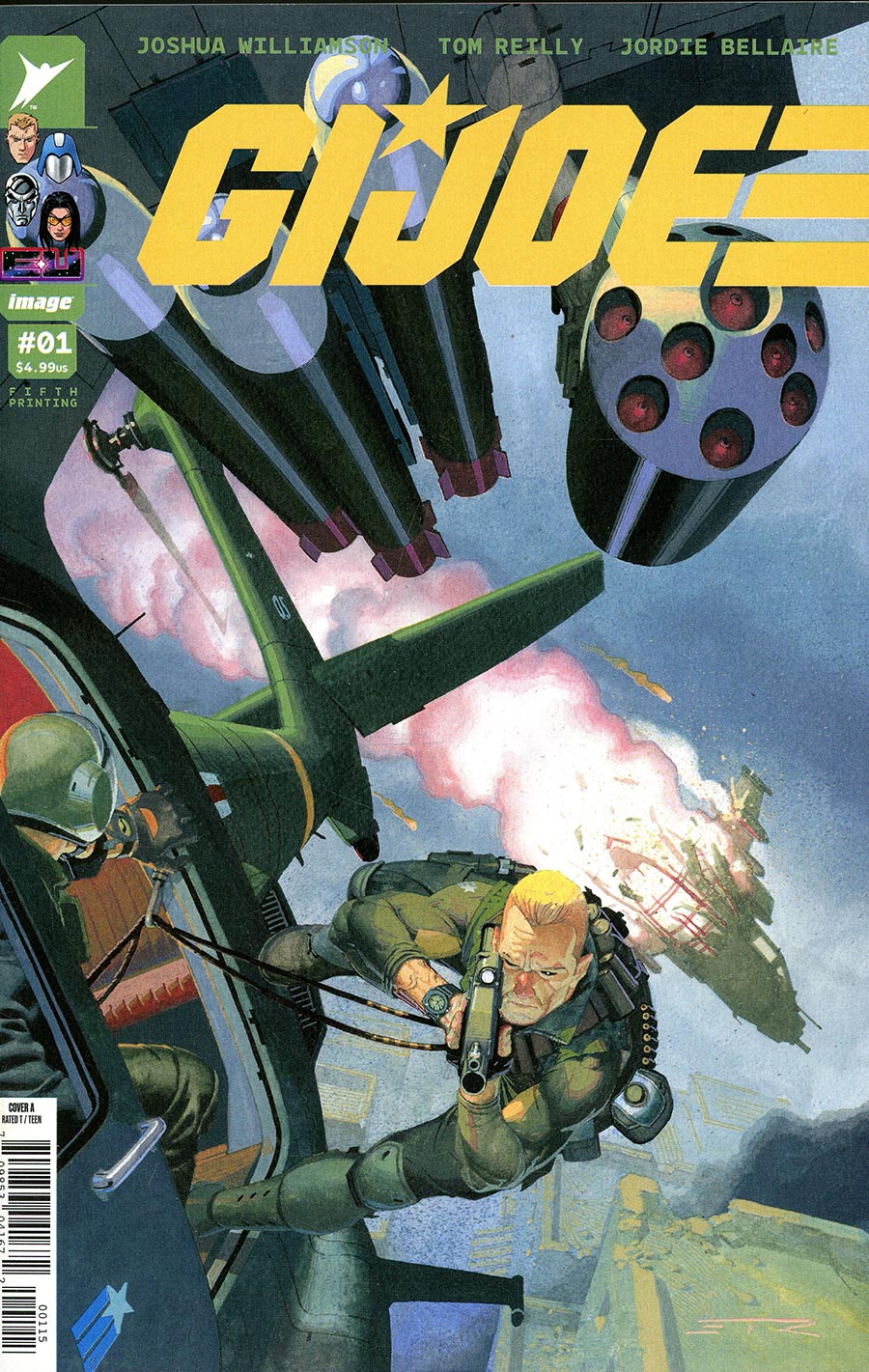 GI Joe Vol 10 #1 Cover Z-F 5th Ptg