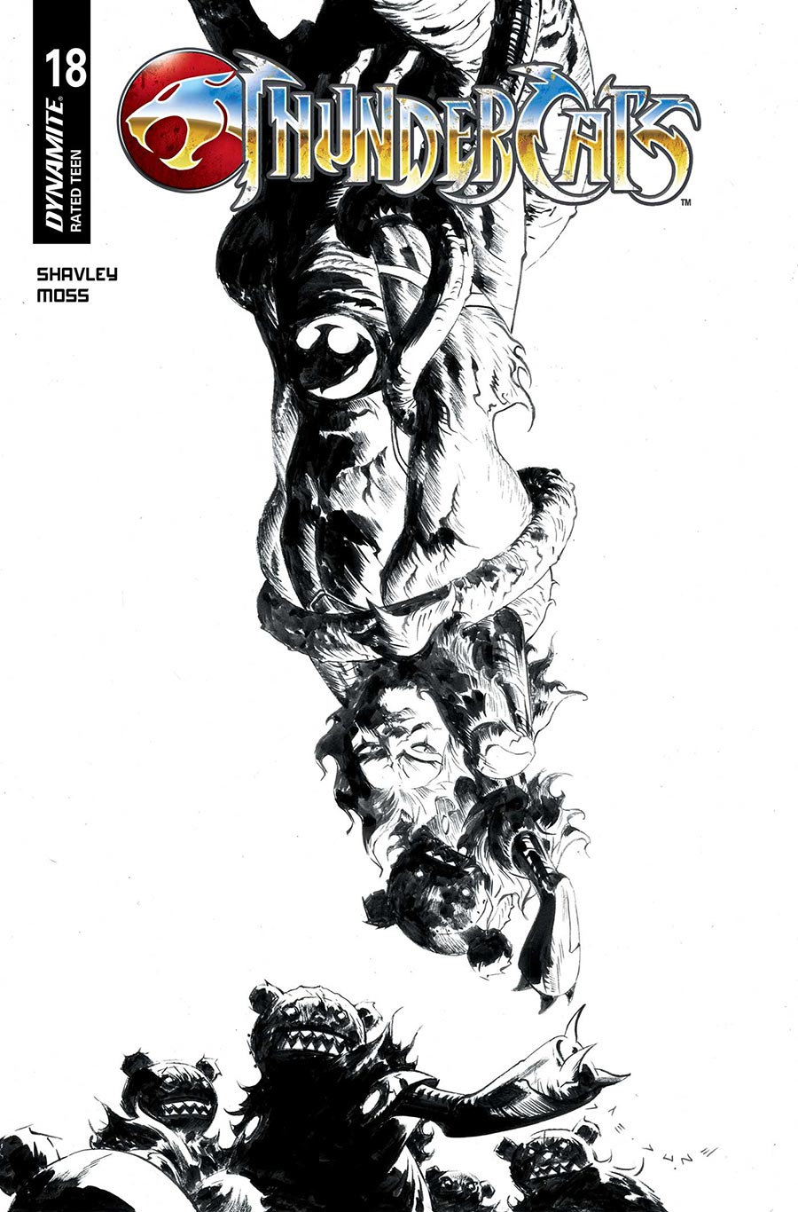 Thundercats Vol 3 #18 Cover S Variant Jae Lee Line Cover