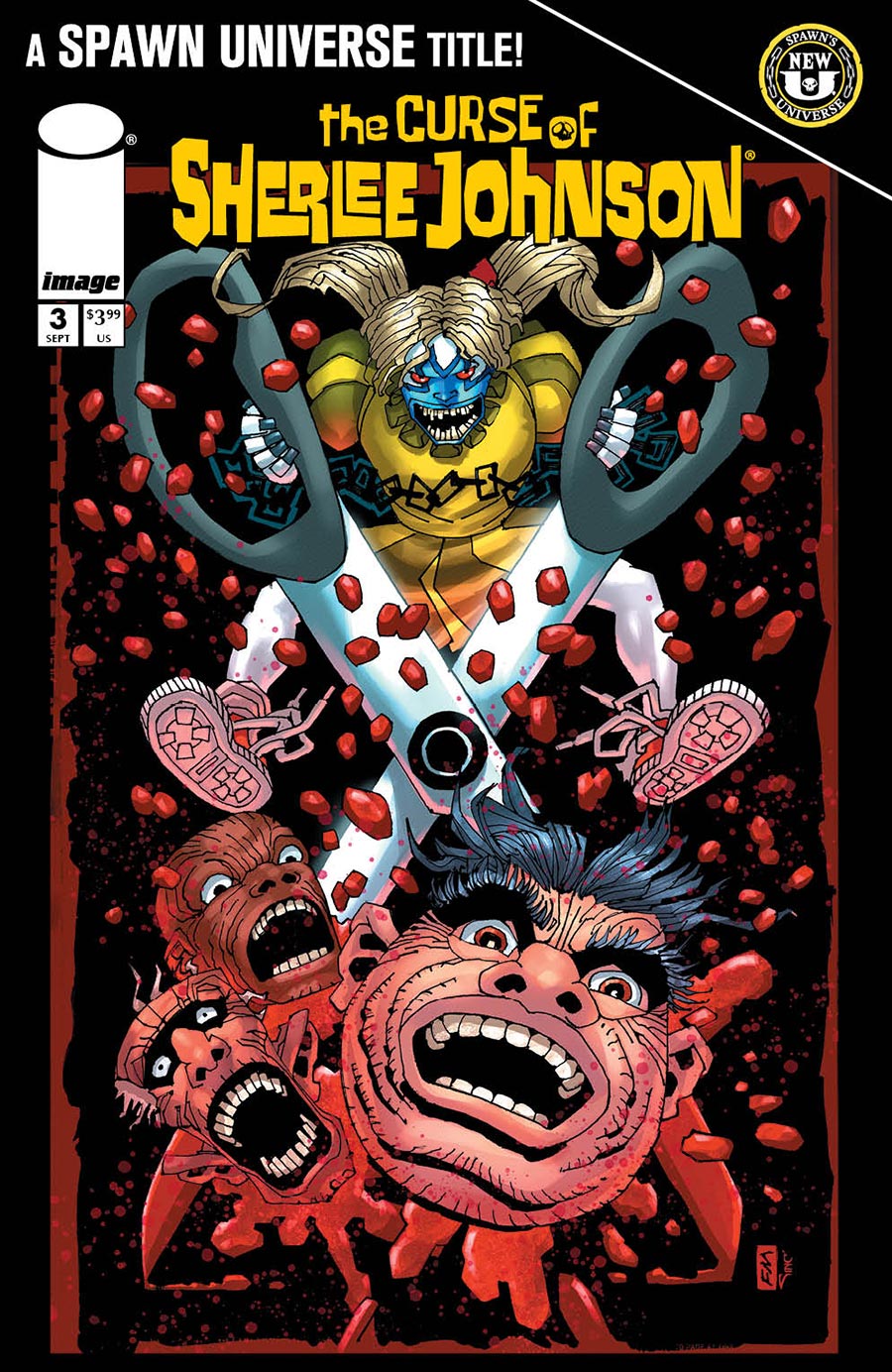 Curse Of Sherlee Johnson #3 Cover C Variant Frank Miller Cover (Spawn Universe)