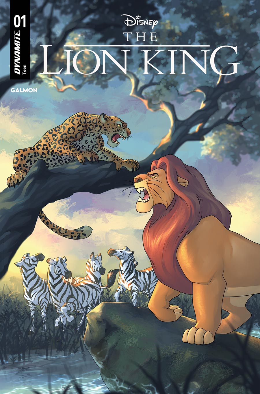 Lion King #1 Cover B Variant Meghan Hetrick Cover