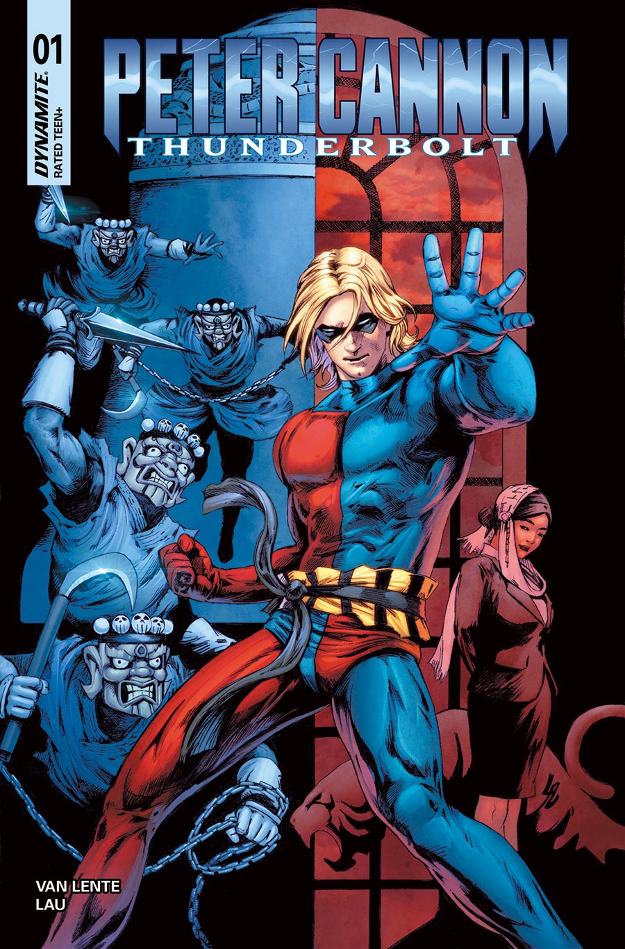Peter Cannon Thunderbolt Vol 4 #1 Cover B Variant Jonathan Lau Cover