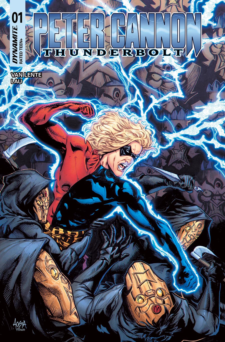Peter Cannon Thunderbolt Vol 4 #1 Cover C Variant Dave Acosta Cover