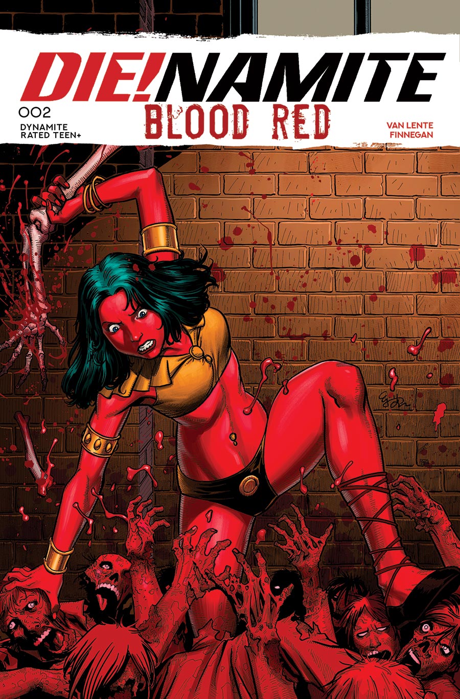 DieNamite Blood Red #2 Cover A Regular EJ Su Cover
