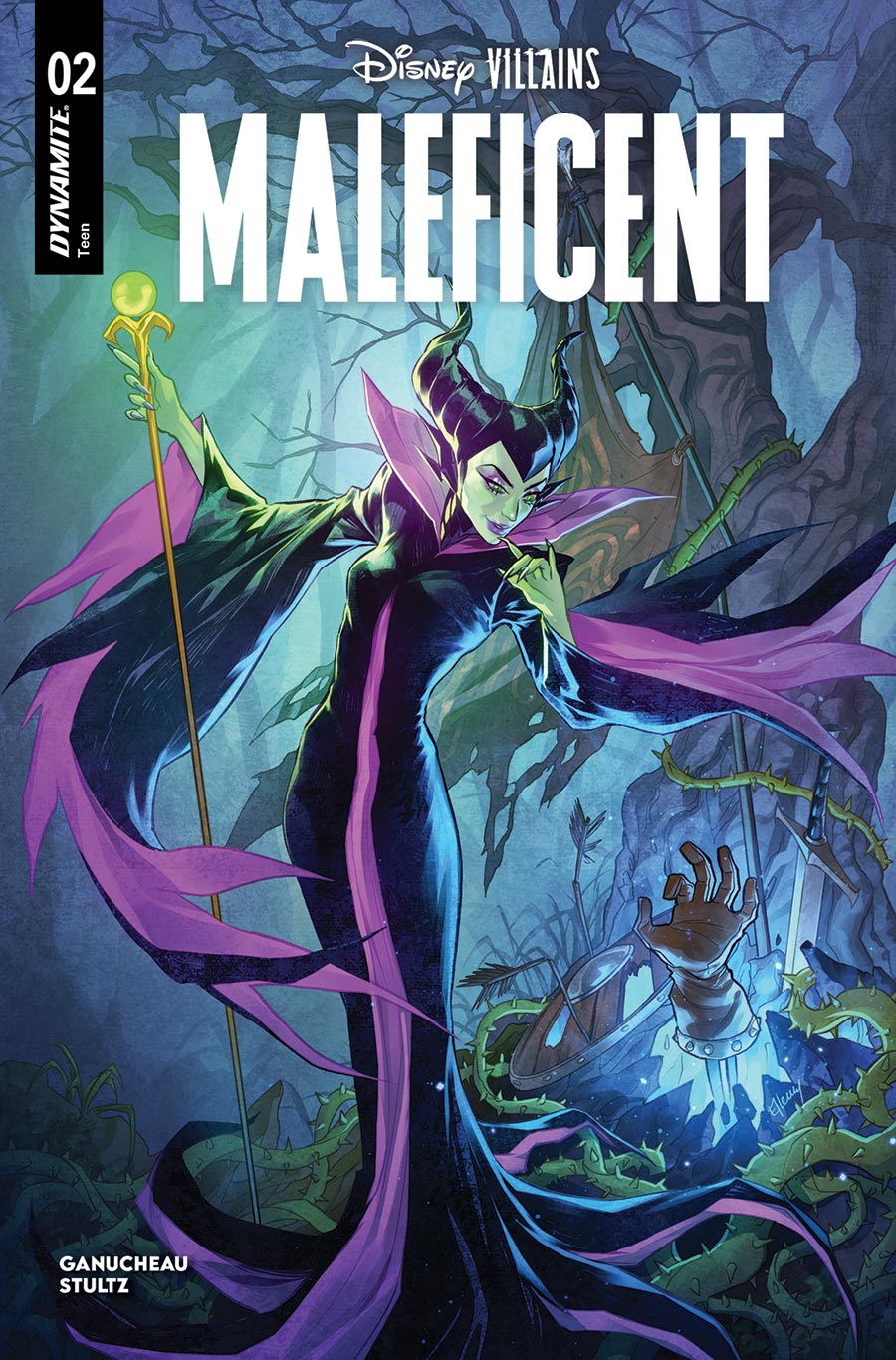 Disney Villains Maleficent Vol 2 #2 Cover B Variant Ellery Santos Cover