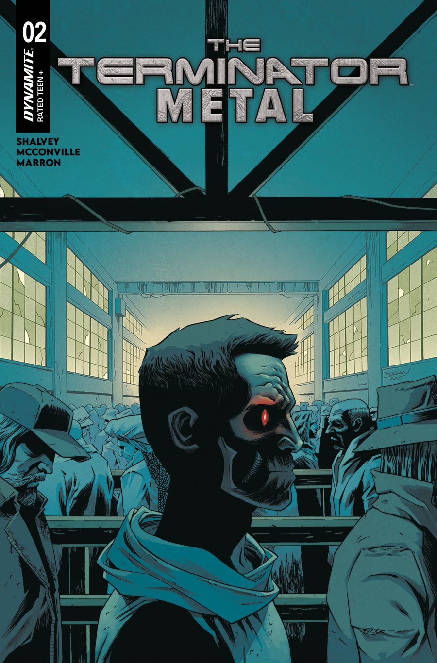 Terminator Metal #2 Cover A Regular Declan Shalvey Cover