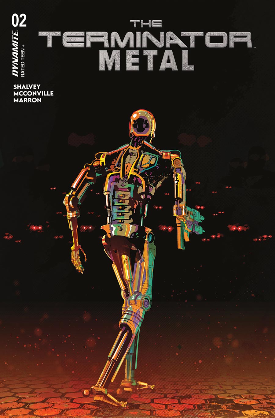 Terminator Metal #2 Cover C Variant Sebastian Piriz Cover