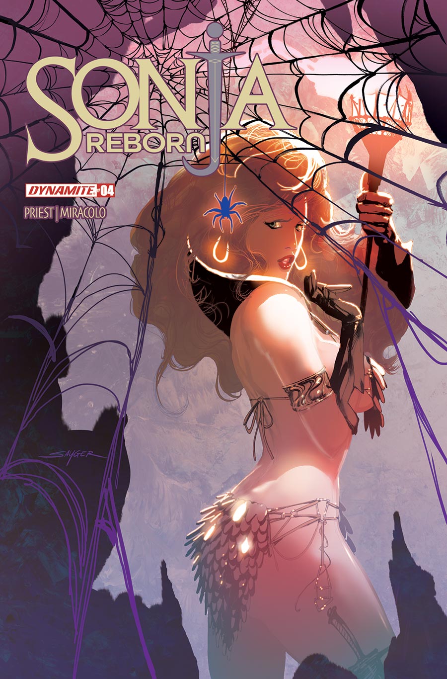 Sonja Reborn #4 Cover B Variant Stuart Sayger Cover