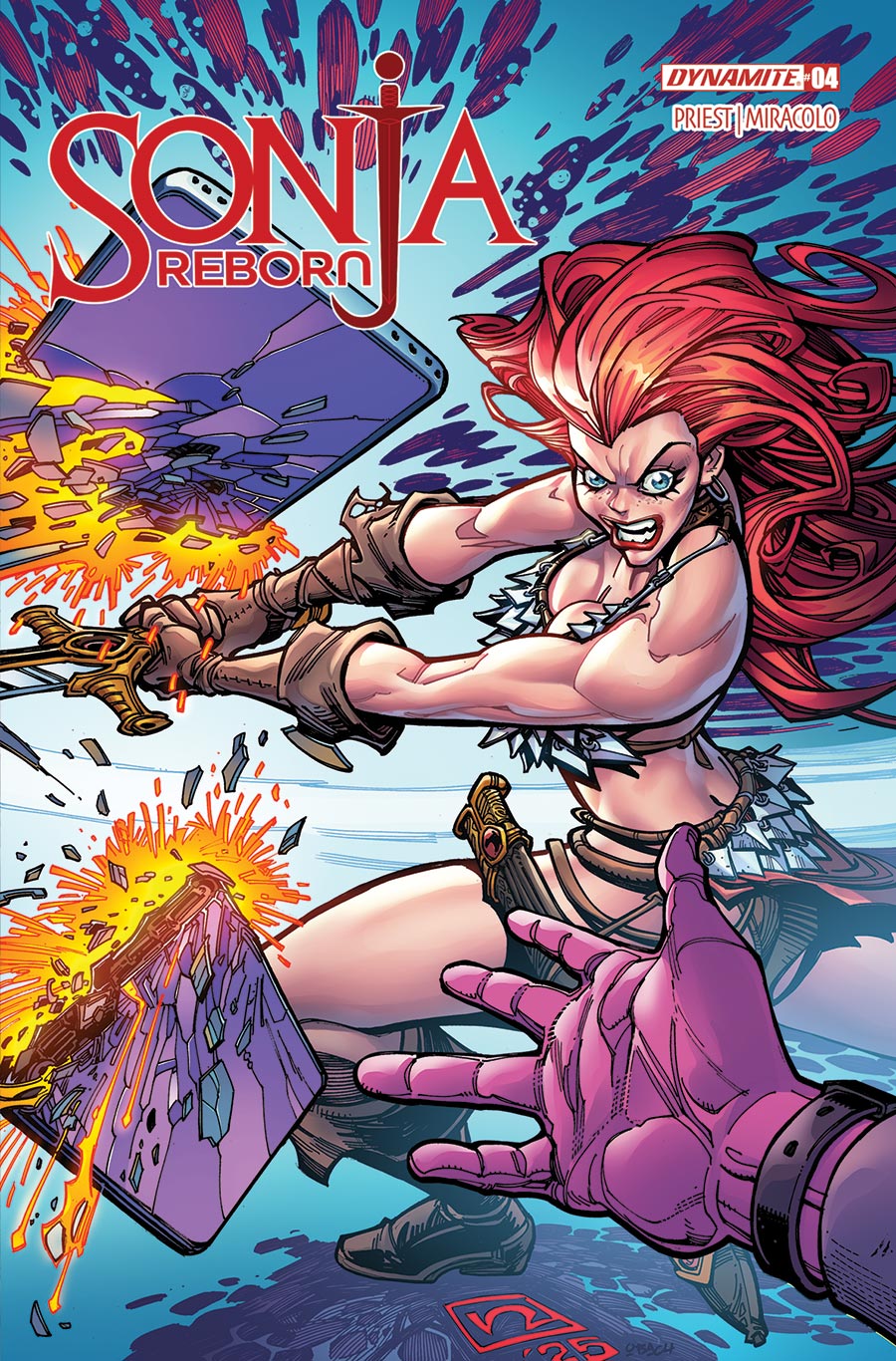 Sonja Reborn #4 Cover C Variant Chad Hardin Cover