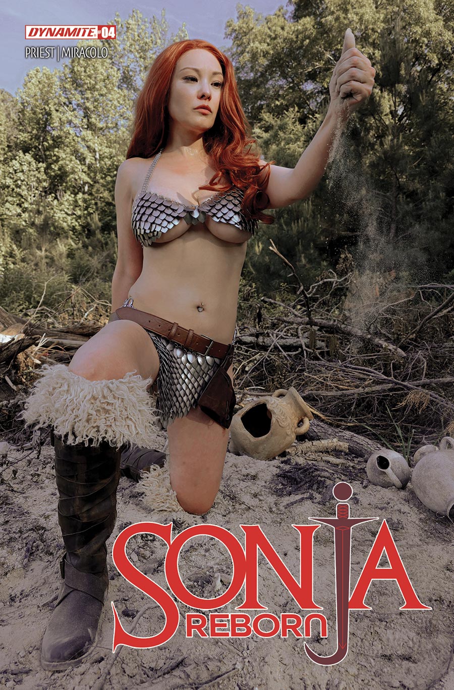Sonja Reborn #4 Cover E Variant Ani-Mia Cosplay Photo Cover