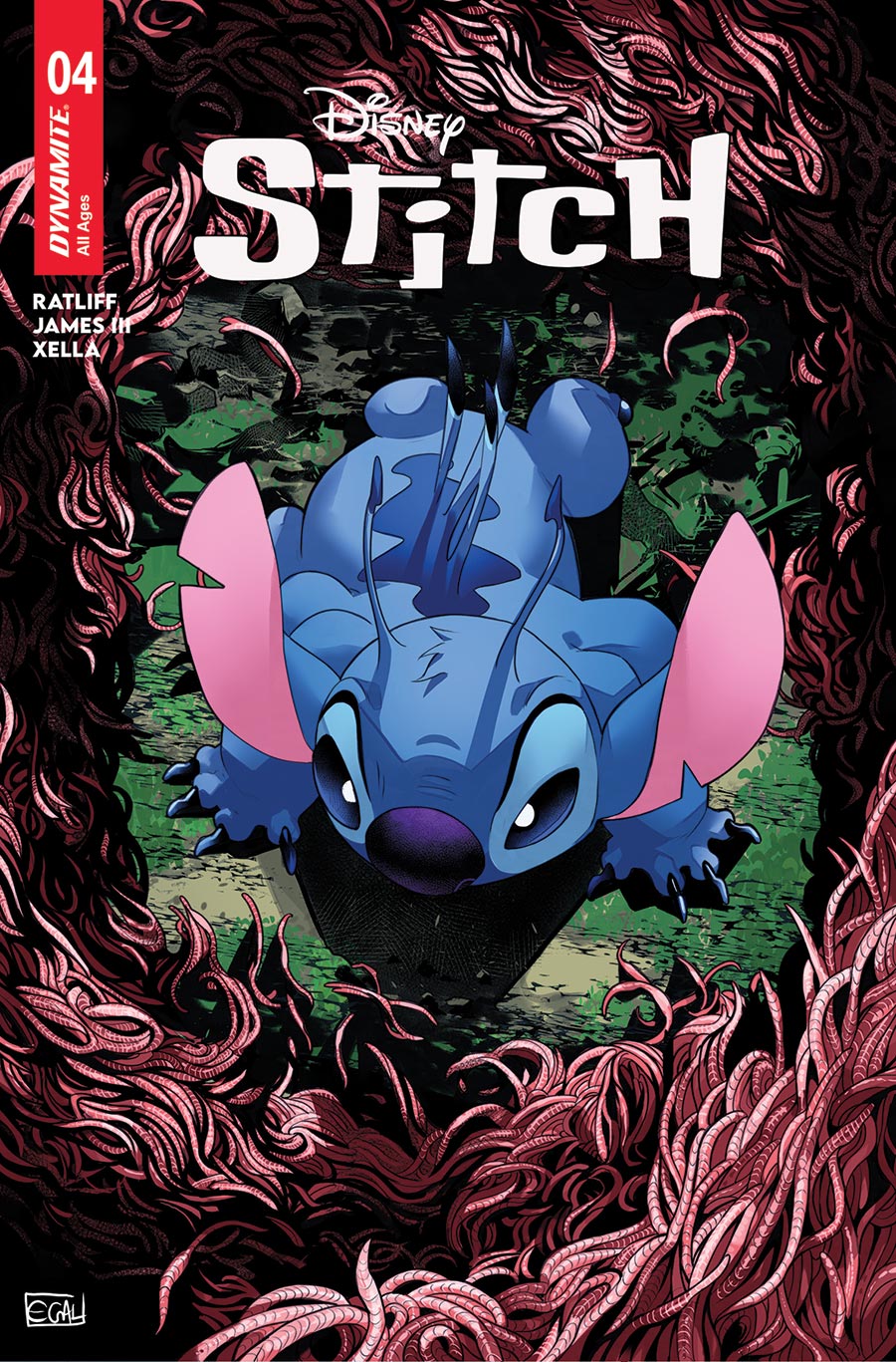 Stitch #4 Cover A Regular Edwin Galmon Cover