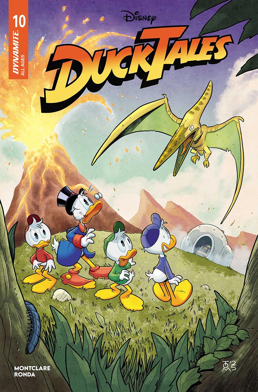 Ducktales Vol 5 #10 Cover E Variant Tommaso Ronda Cover