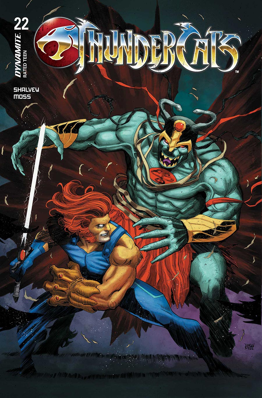 Thundercats Vol 3 #22 Cover D Variant Drew Moss Cover