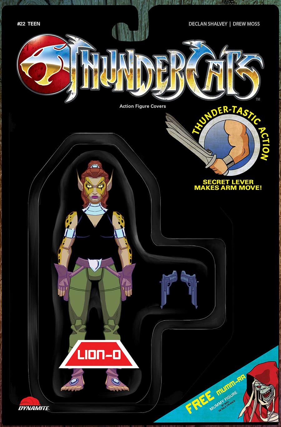 Thundercats Vol 3 #22 Cover F Variant Drew Moss Action Figure Cover