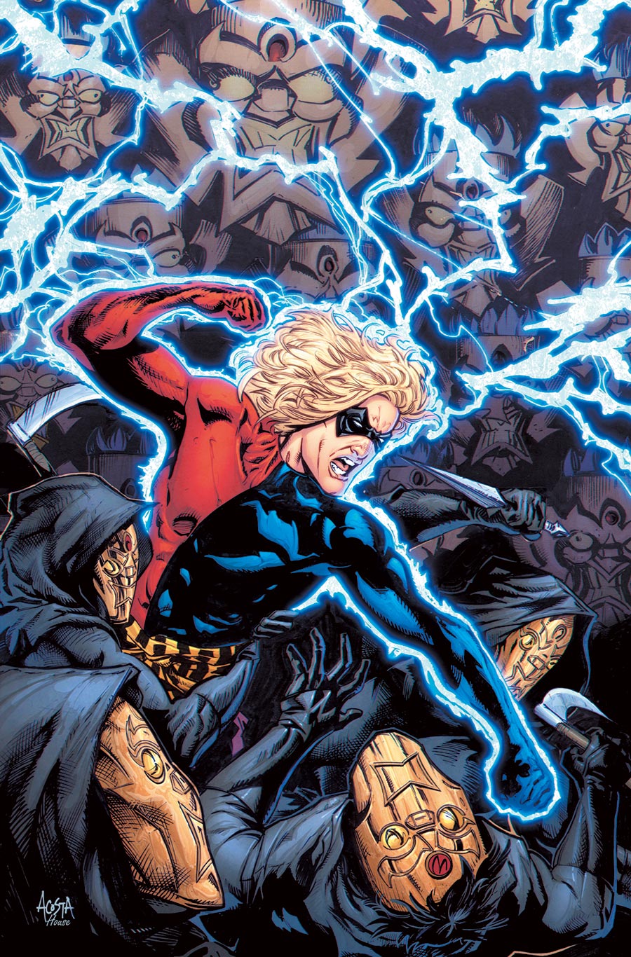 Peter Cannon Thunderbolt Vol 4 #1 Cover F Incentive Dave Acosta Virgin Cover