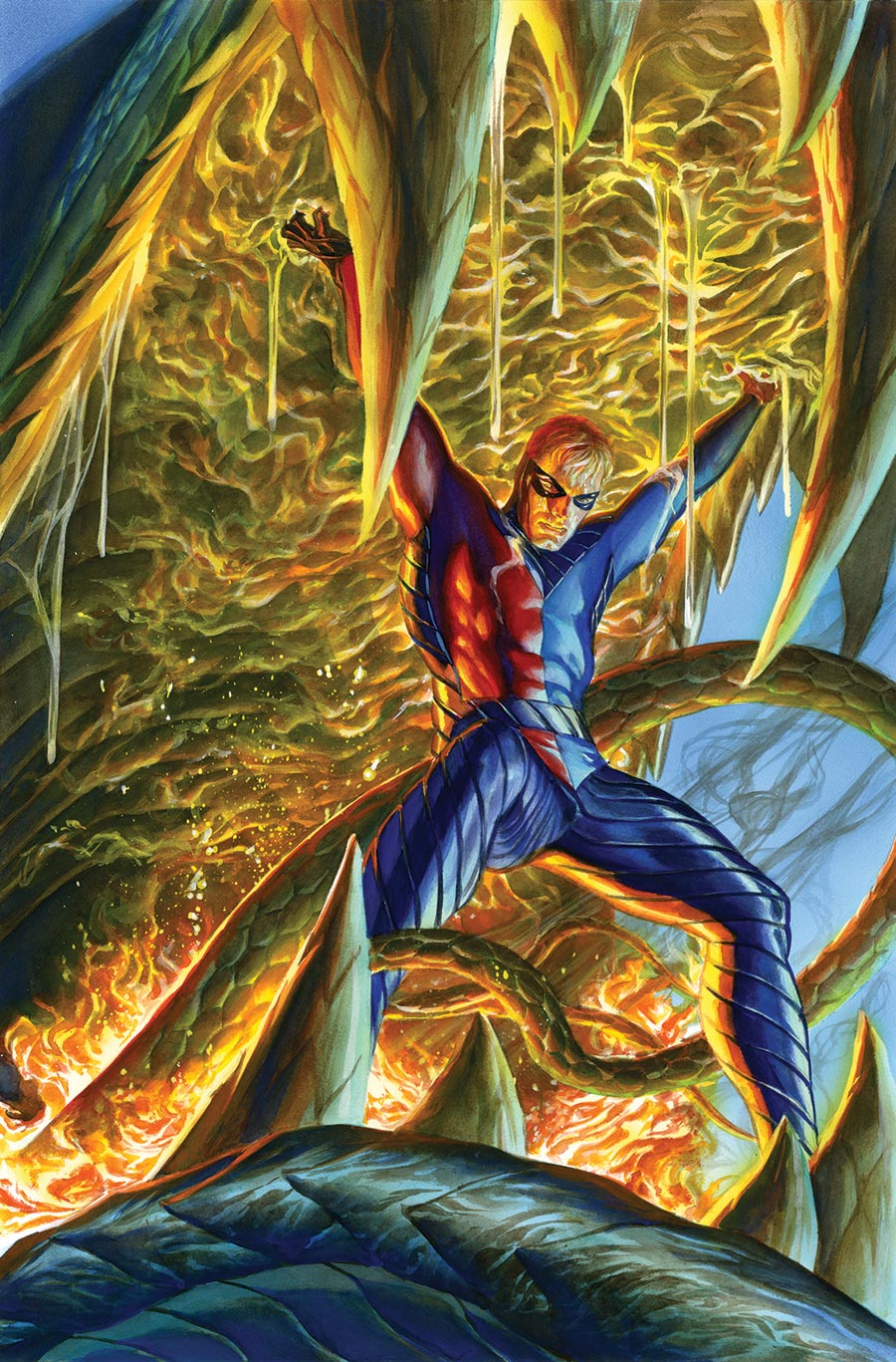 Peter Cannon Thunderbolt Vol 4 #1 Cover J Incentive Alex Ross Icon Virgin Cover