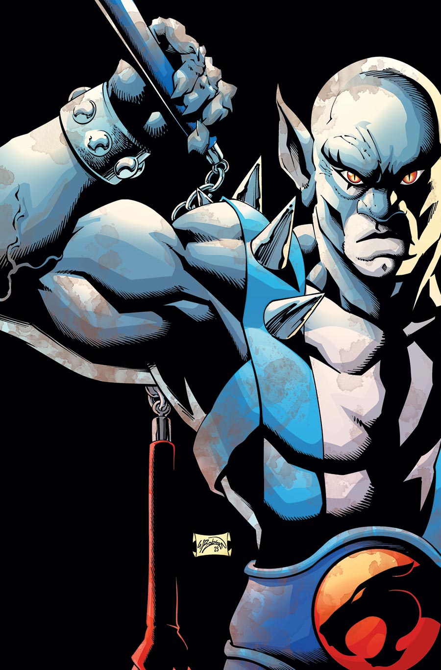 Thundercats Panthro #1 Cover G Incentive Will Robson Virgin Cover
