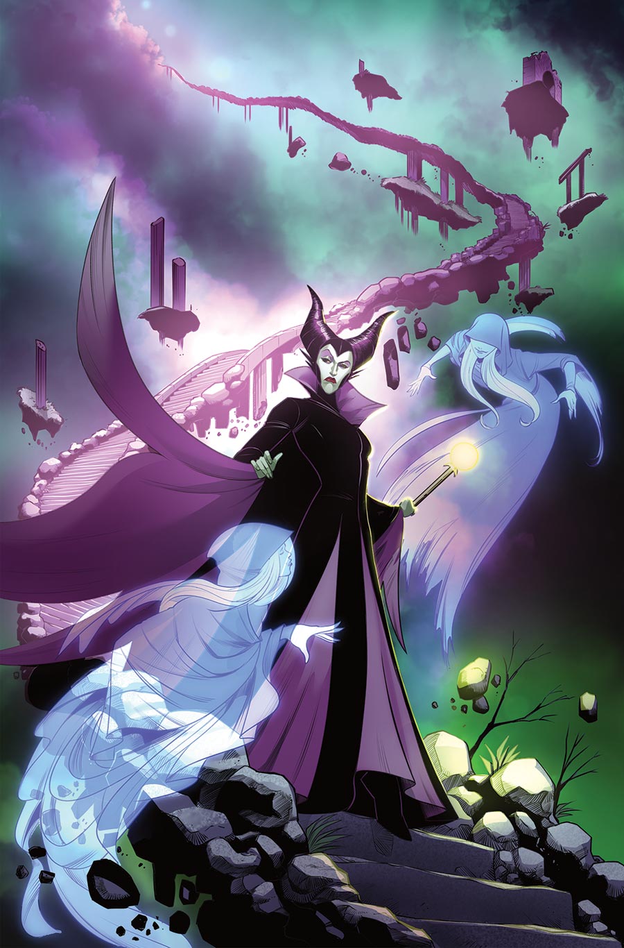 Disney Villains Maleficent Vol 2 #2 Cover F Incentive Robert Quinn Virgin Cover