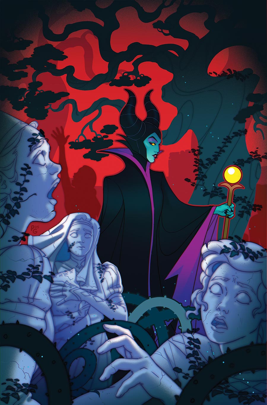 Disney Villains Maleficent Vol 2 #2 Cover H Incentive Paulina Ganucheau Virgin Cover