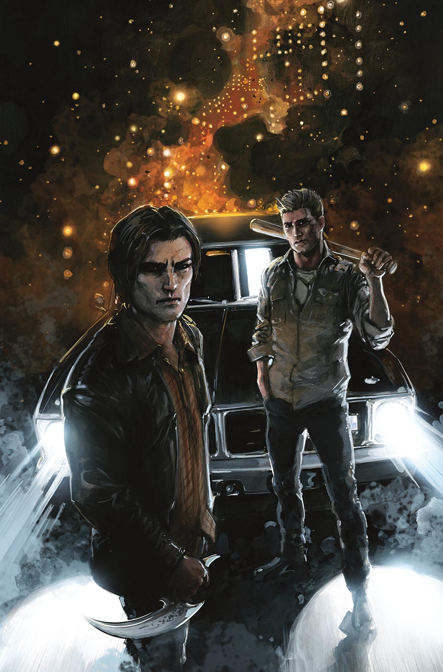 Supernatural Vol 2 #2 Cover I Incentive Clayton Crain Virgin Cover