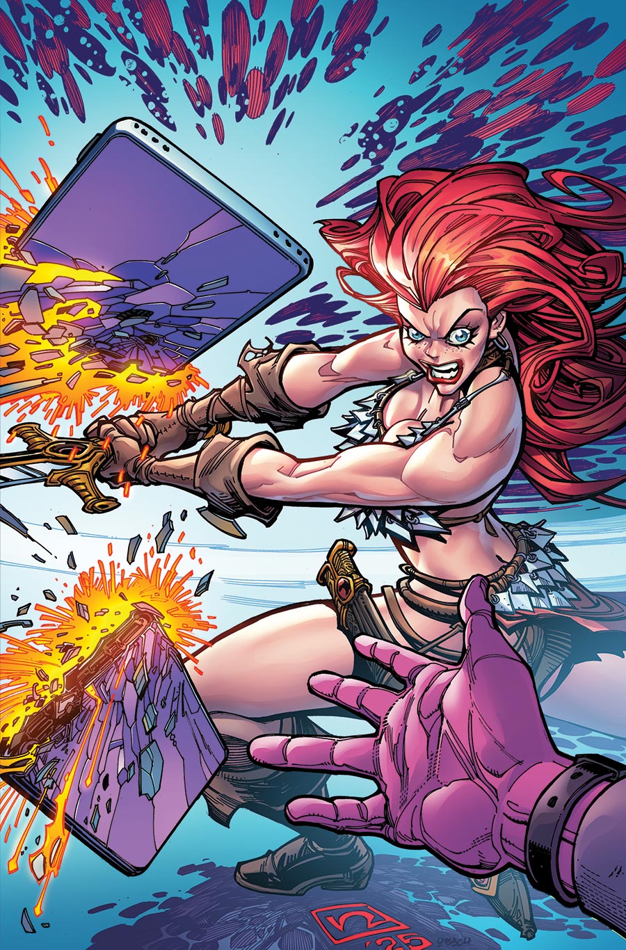 Sonja Reborn #4 Cover H Incentive Chad Hardin Virgin Cover