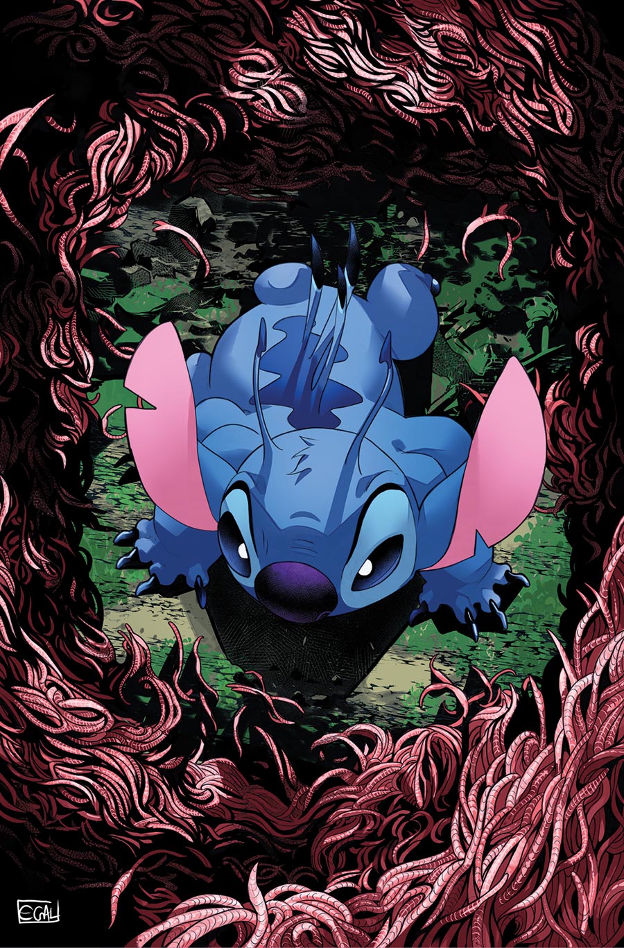 Stitch #4 Cover I Incentive Edwin Galmon Virgin Cover