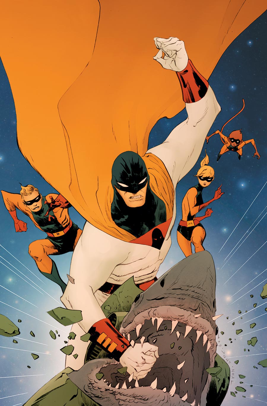 Space Ghost Vol 5 #5 Cover H Incentive Jae & June Chung Virgin Cover
