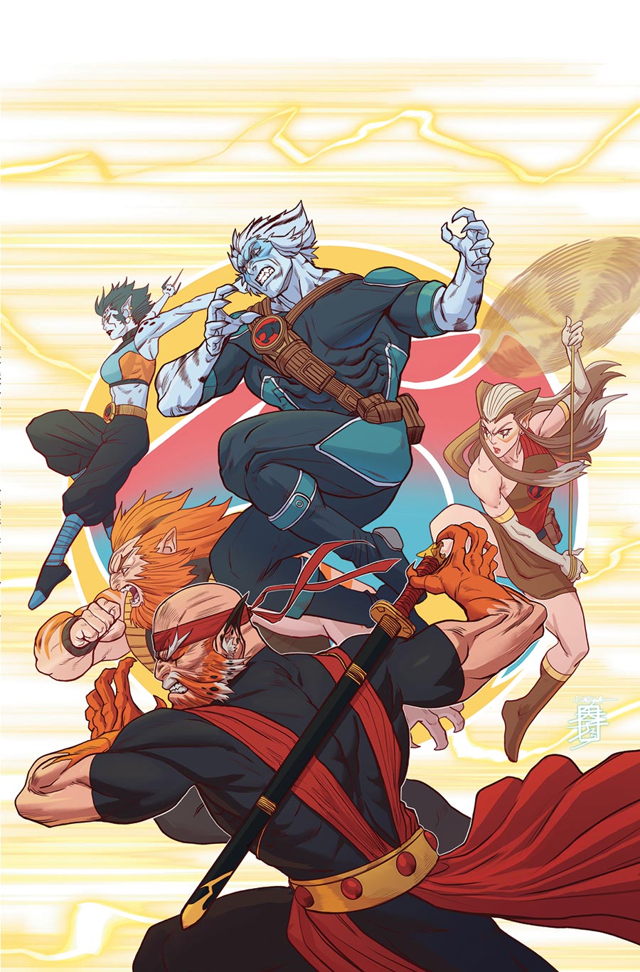 Thundercats Lost #9 Cover I Incentive Alfredo Cardona Virgin Cover