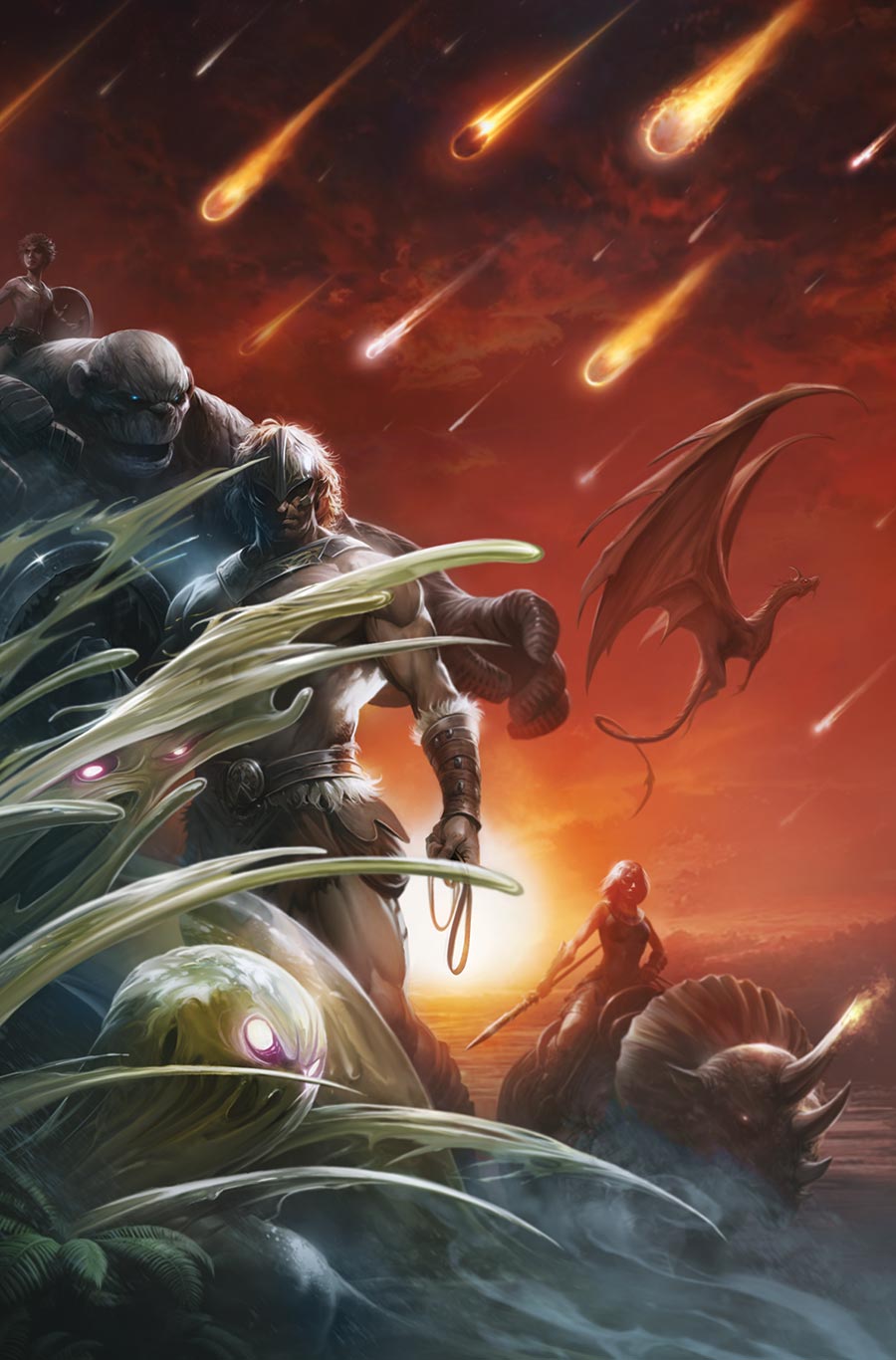 Herculoids #10 Cover H Incentive Francesco Mattina Virgin Cover