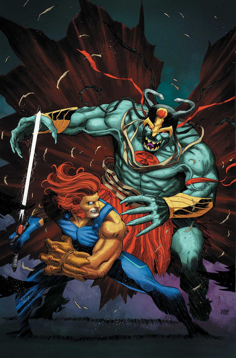 Thundercats Vol 3 #22 Cover I Incentive Drew Moss Virgin Cover